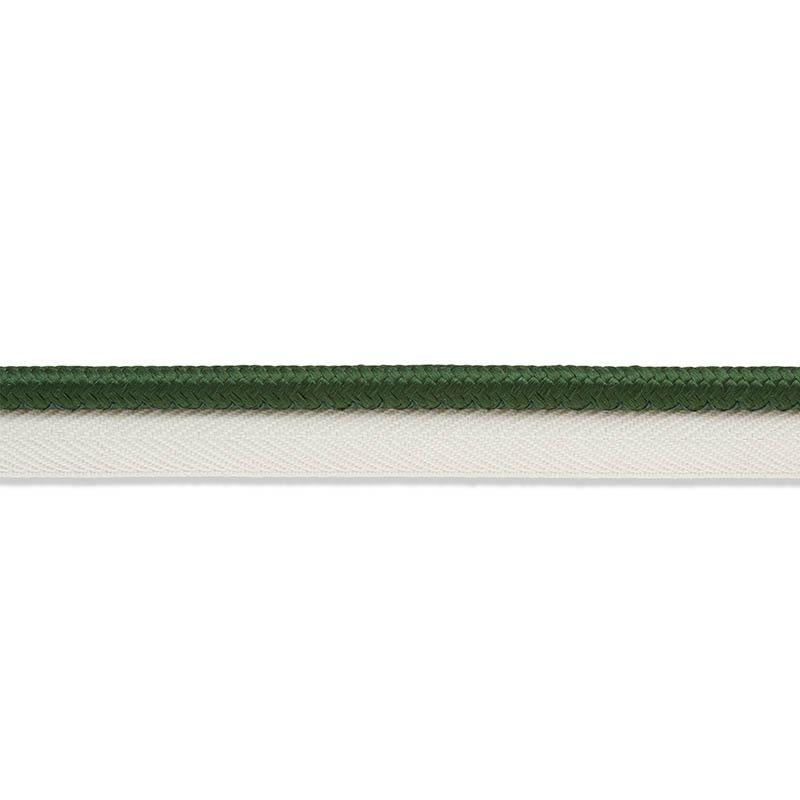 Schumacher Emerald Gustave Silk Lip Cord Wide