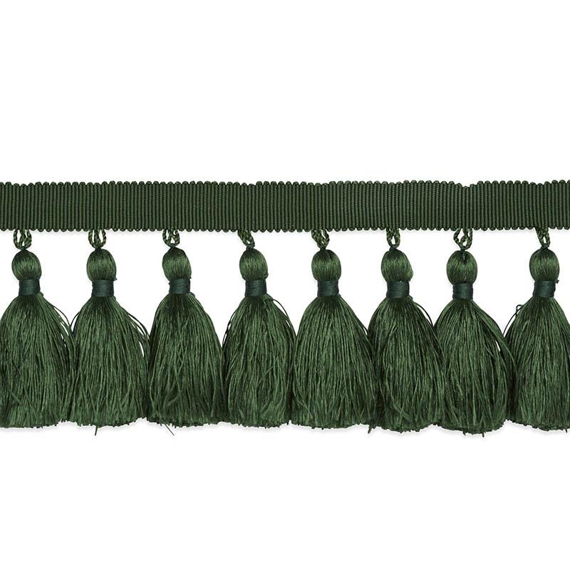 Schumacher Emerald Valentin Silk Tassel