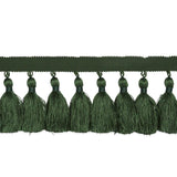 Schumacher Emerald Valentin Silk Tassel