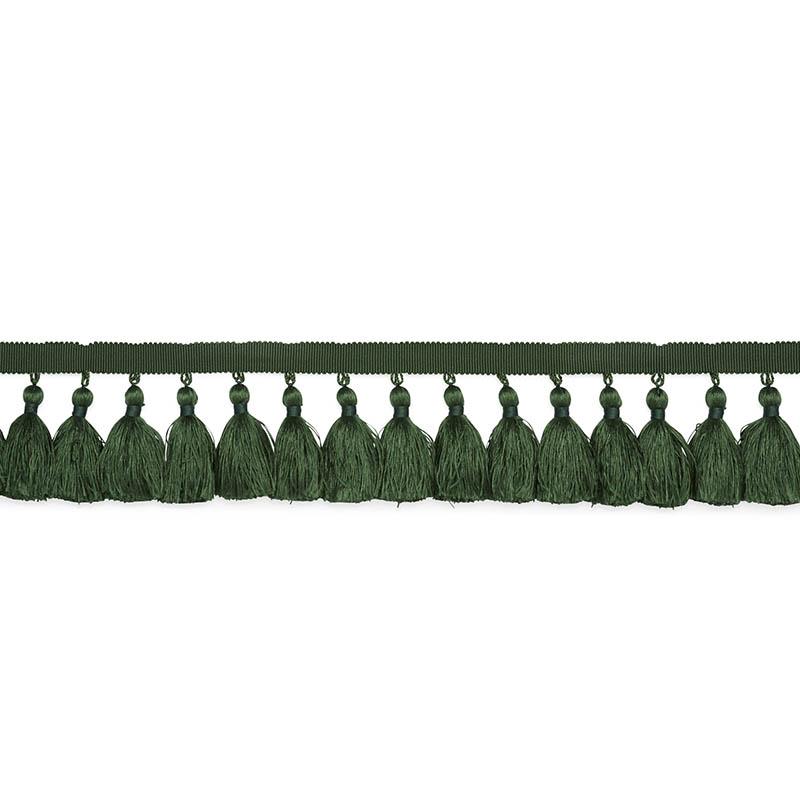 Schumacher Emerald Valentin Silk Tassel