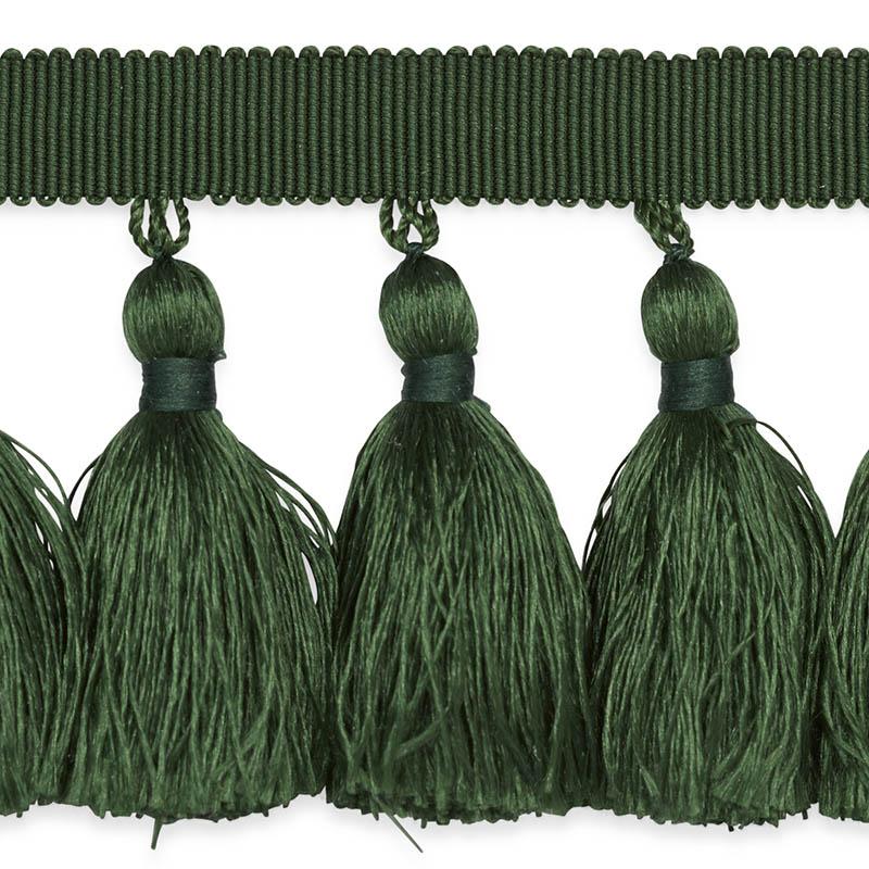 Schumacher Emerald Valentin Silk Tassel