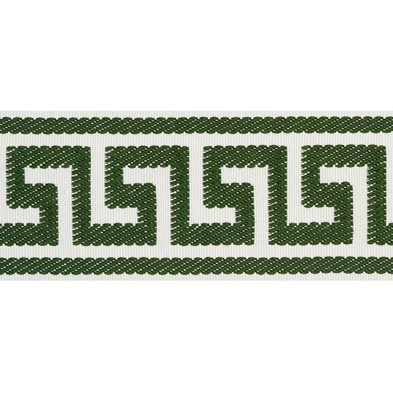 Schumacher Emerald Etienne Silk Greek Key Wide