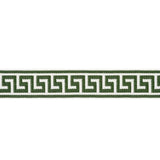 Schumacher Emerald Etienne Silk Greek Key Wide