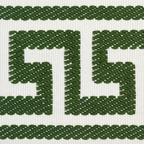 Schumacher Emerald Etienne Silk Greek Key Wide