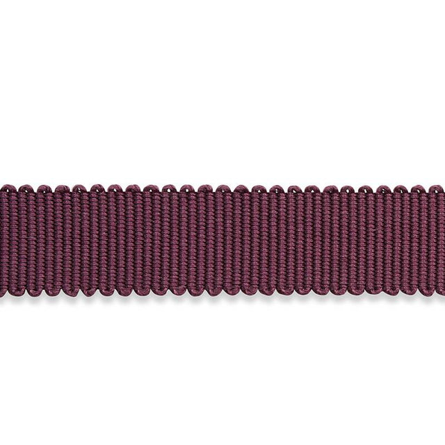 Schumacher Pierre Silk Gimp Narrow Eggplant Trim