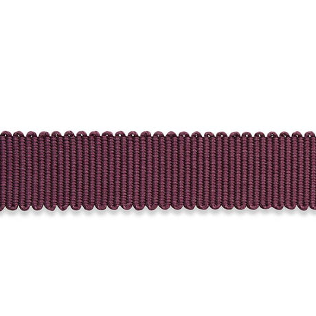 Schumacher Pierre Silk Gimp Narrow Eggplant Trim
