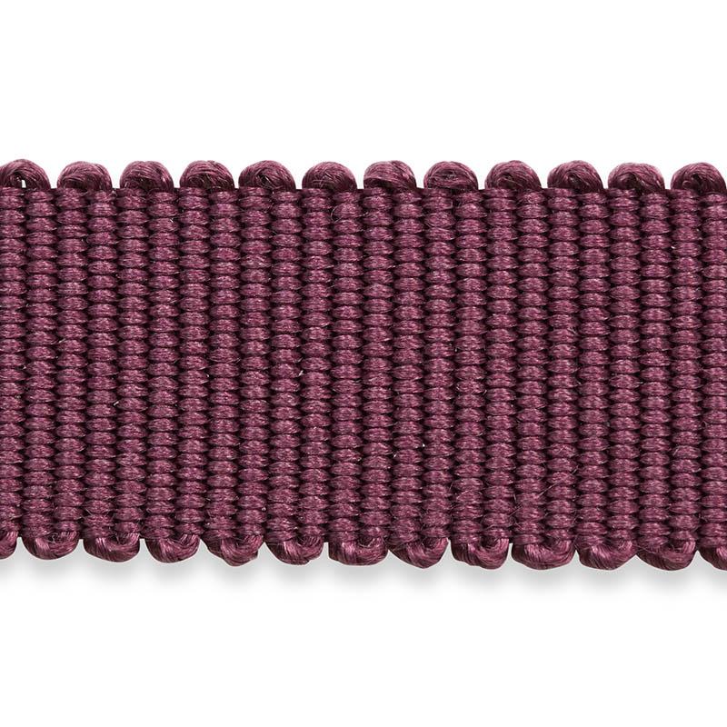 Schumacher Pierre Silk Gimp Narrow Eggplant Trim