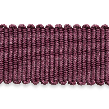 Schumacher Pierre Silk Gimp Narrow Eggplant Trim