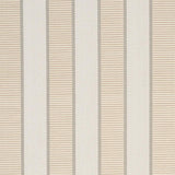 Schumacher Ribbon Stripe Champagne Fabric