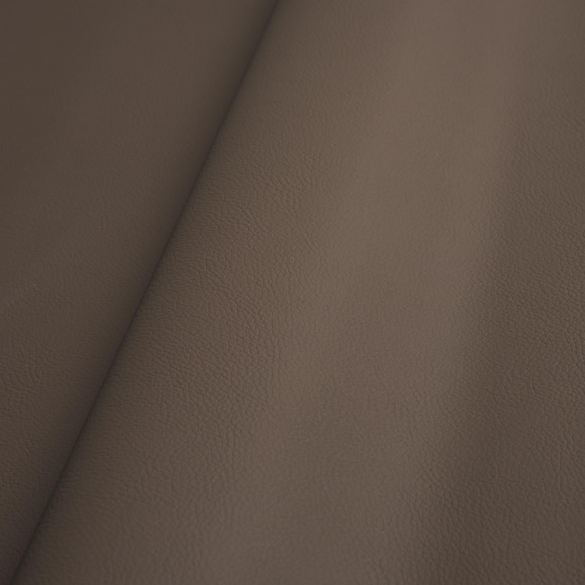 Schumacher Vegan Leather Indoor/Outdoor Java Fabric
