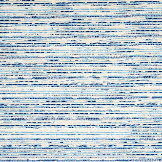 Schumacher Tomori Indoor/Outdoor Blue Fabric