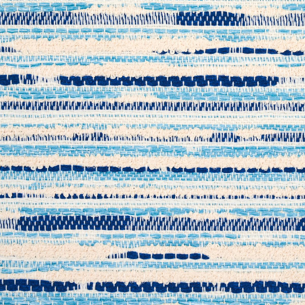 Schumacher Tomori Indoor/Outdoor Blue Fabric