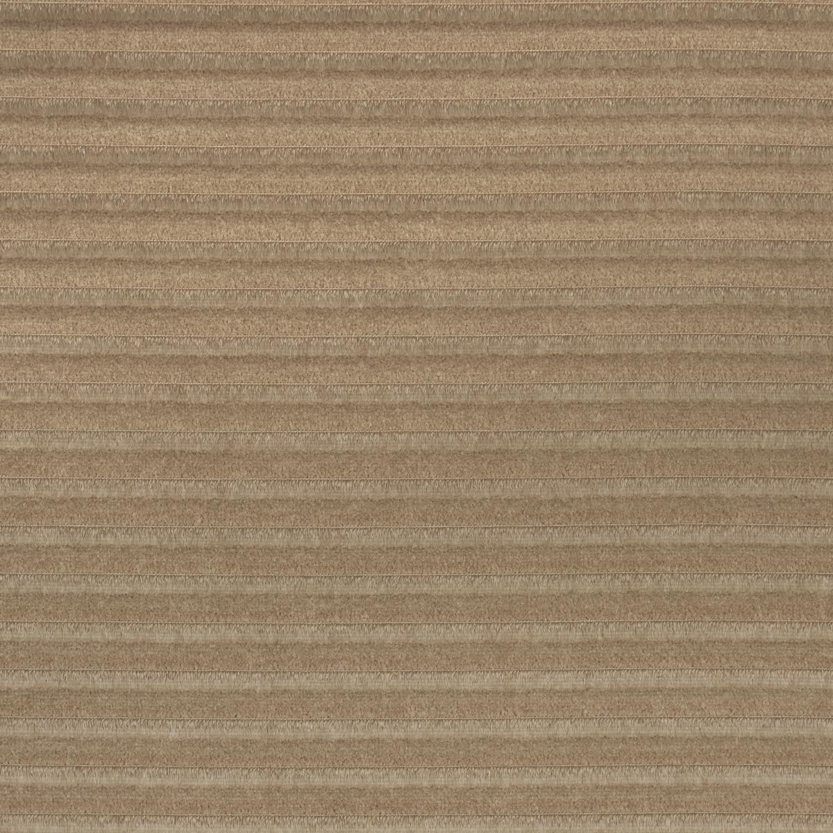 Schumacher Petite Channeled Velvet Camel Fabric