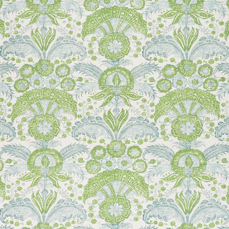 Schumacher Calicut Leaf Fabric