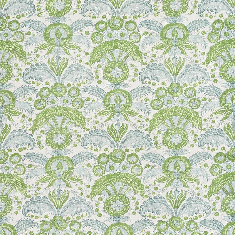 Schumacher Calicut Leaf Fabric