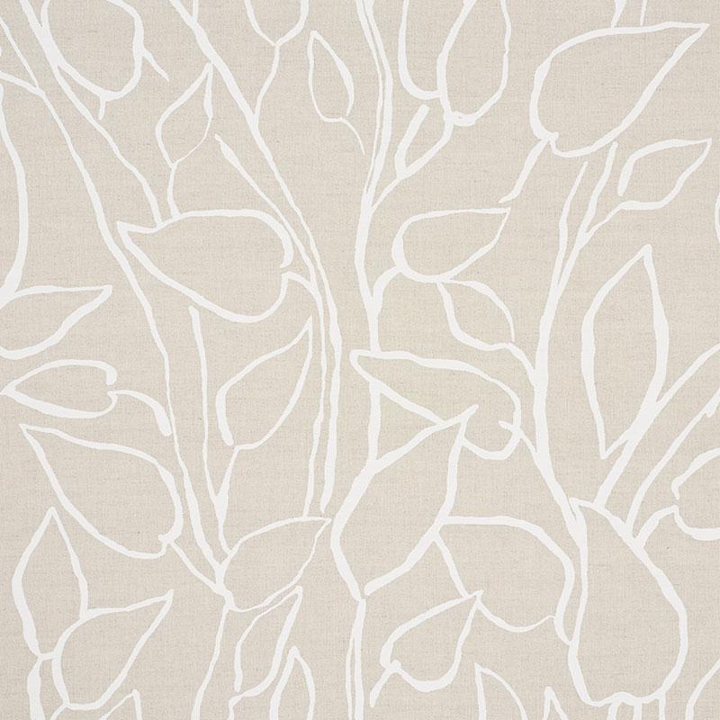 Schumacher Solandra Vine Natural Fabric