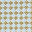 Schumacher Pattee Hand Block Print Khaki Fabric