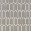 Schumacher Modern Trellis Sisal Charcoal Wallpaper