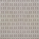 Schumacher Modern Trellis Sisal Charcoal Wallpaper