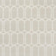 Schumacher Modern Trellis Hemp Shimmer Moonstone Wallpaper