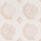 Schumacher Augustus Blush Wallpaper