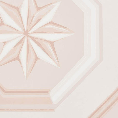 Schumacher Augustus Blush Wallpaper
