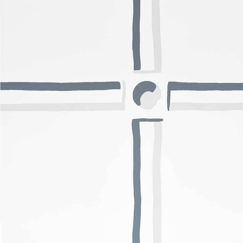 Schumacher La Galerie Ivory Wallpaper