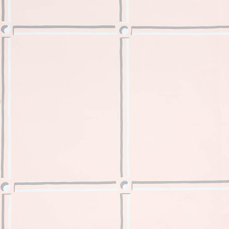 Schumacher La Galerie Blush Wallpaper