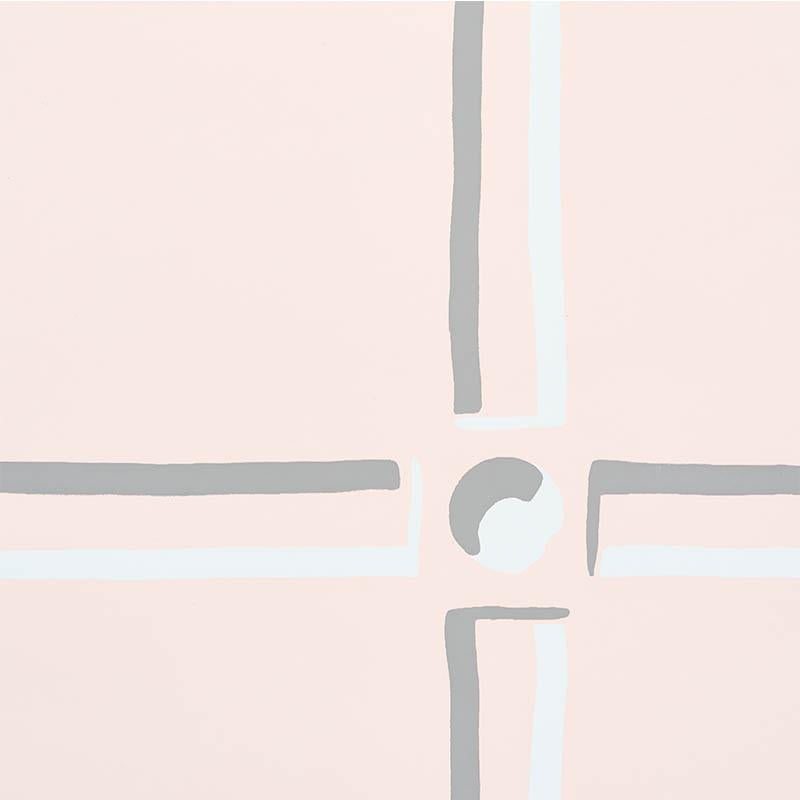 Schumacher La Galerie Blush Wallpaper