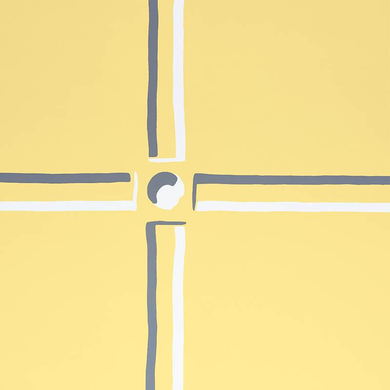 Schumacher La Galerie Yellow Wallpaper