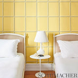 Schumacher La Galerie Yellow Wallpaper