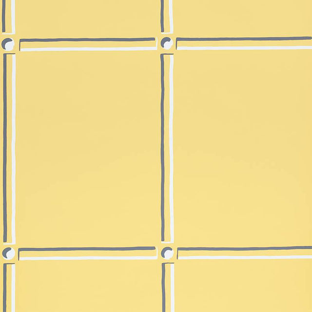 Schumacher La Galerie Yellow Wallpaper