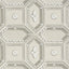Schumacher Lacunaria Stone Wallpaper