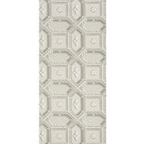 Schumacher Lacunaria Stone Wallpaper