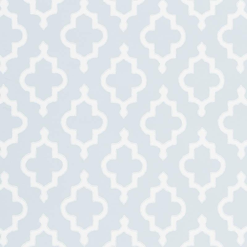 Schumacher Jake Orpington Blue Wallpaper