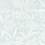 Schumacher Chrysanthemum Sisal Sky Wallpaper