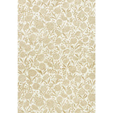 Schumacher Chrysanthemum Sisal Gold Wallpaper