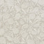 Schumacher Chrysanthemum Hemp Shimmer Moonstone Wallpaper