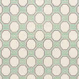 Schumacher Octavia Sisal Jade Wallpaper