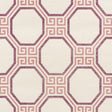 Schumacher Octavia Sisal Cinnabar Wallpaper