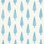 Schumacher Juniper Block Print Blue Fabric