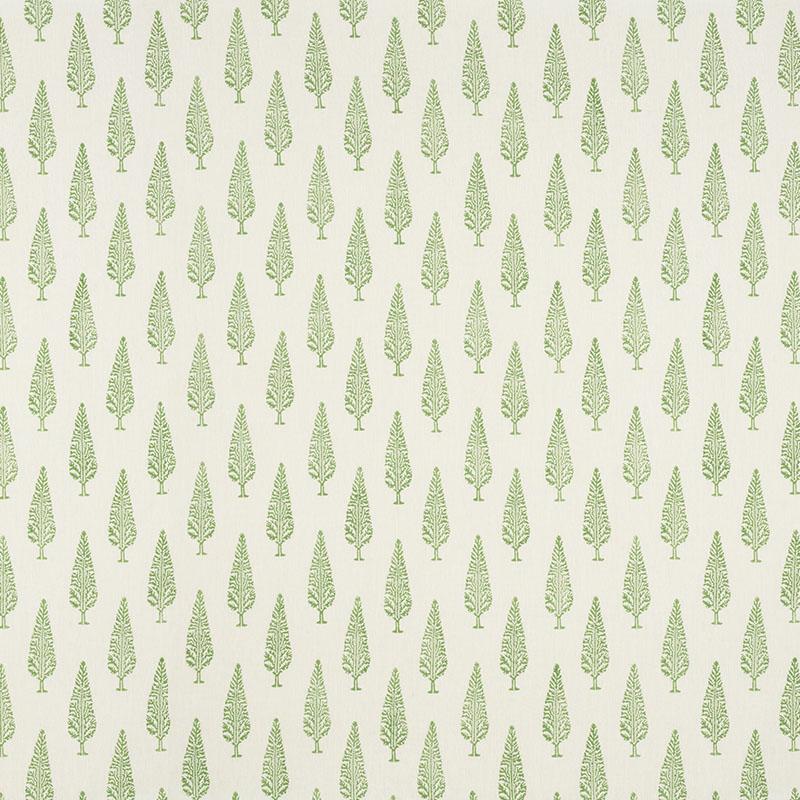 Schumacher Juniper Block Print Green Fabric