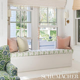 Schumacher Juniper Block Print Green Fabric