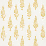 Schumacher Juniper Block Print Yellow Fabric