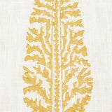Schumacher Juniper Block Print Yellow Fabric
