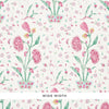 Schumacher Khilana Floral Pink Wallpaper
