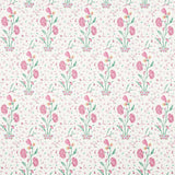 Schumacher Khilana Floral Pink Wallpaper