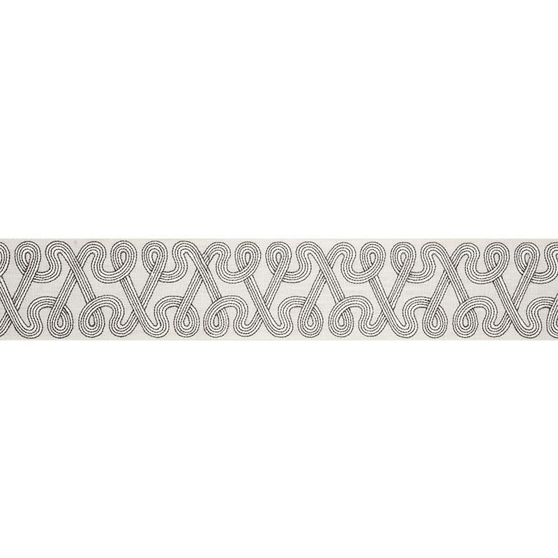 Schumacher Dove Freeform Embroidered Tape