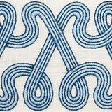 Schumacher Sky Freeform Embroidered Tape