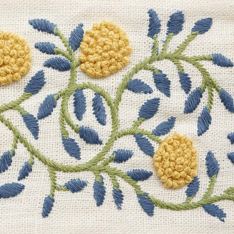 Schumacher Citron & Blue Ashoka Tape